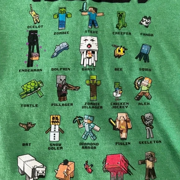 Minecraft short sleeve T-shirts - Picture 5 of 6
